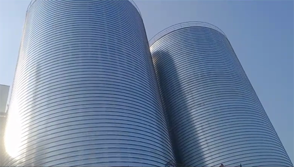 昔阳2座混凝土高架卷板仓